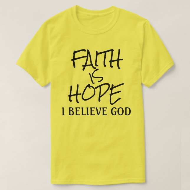 T-Shirt Collection Cadeaux de Foi (Design devant)