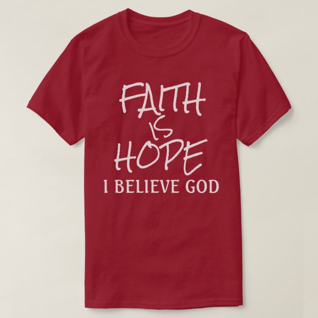 T-Shirt Collection Cadeaux de Foi (Design devant)