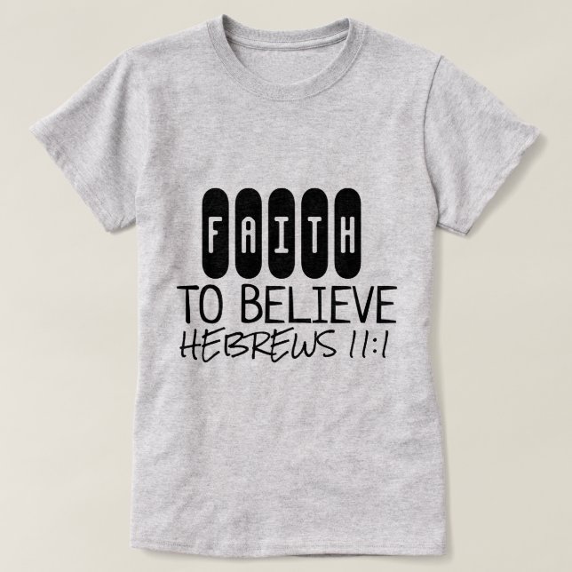 T-Shirt Collection Cadeaux de Foi (Design devant)