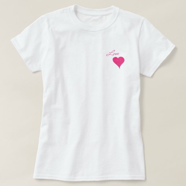 T-shirt Collection Cadeaux Love You (Design devant)