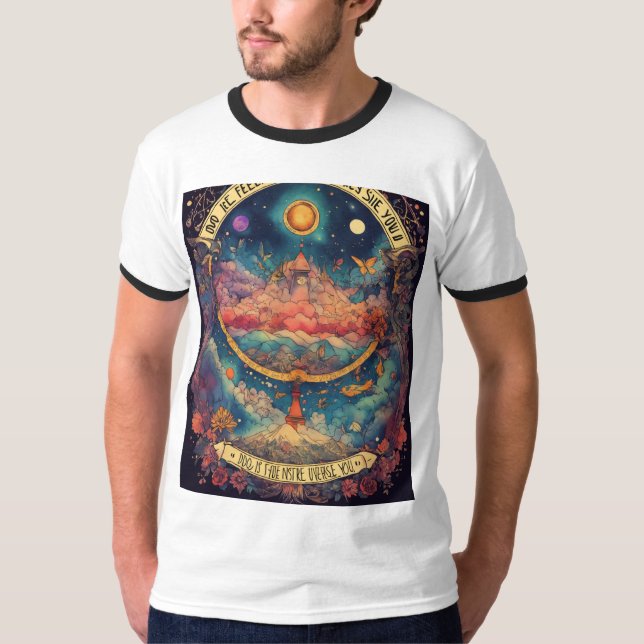 T-shirt Collection Compass rose (Devant)