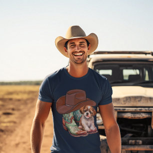 T-shirt "Collection Cowboy" Une variété de Country Boy Art