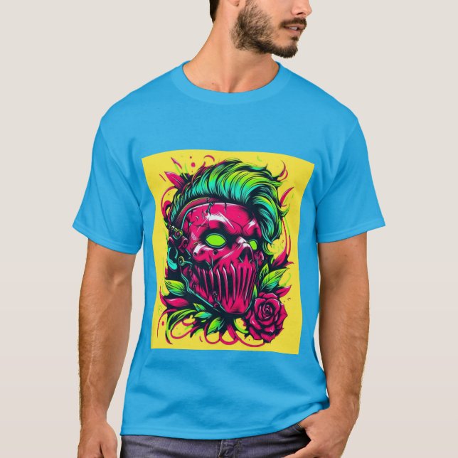 T-shirt Collection Crazy Crypto Zombies (Devant)