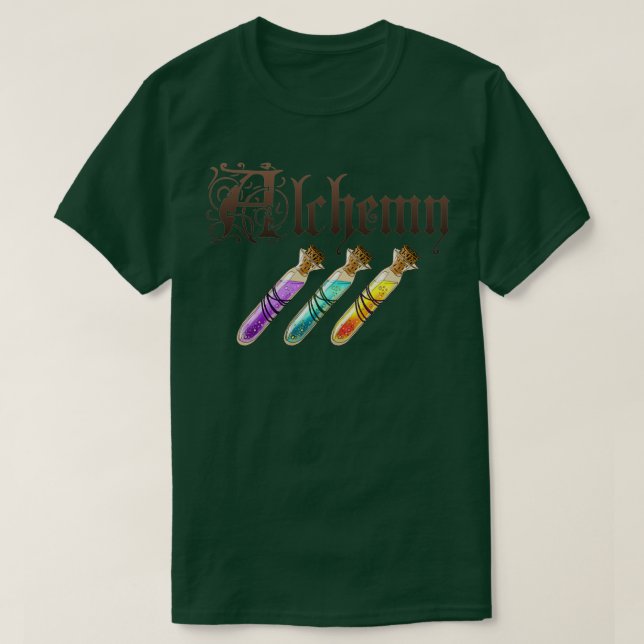 T-shirt collection d'alchimie 1 (Design devant)