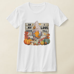 T-shirt Collection d'automne populaire Thanksgiving