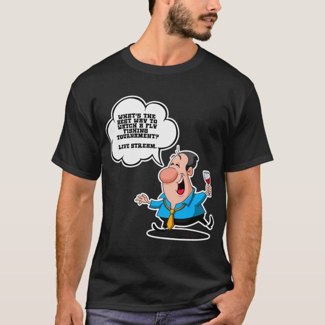T-shirt Collection de blagues de papa Tournoi de pêche à l (Devant)