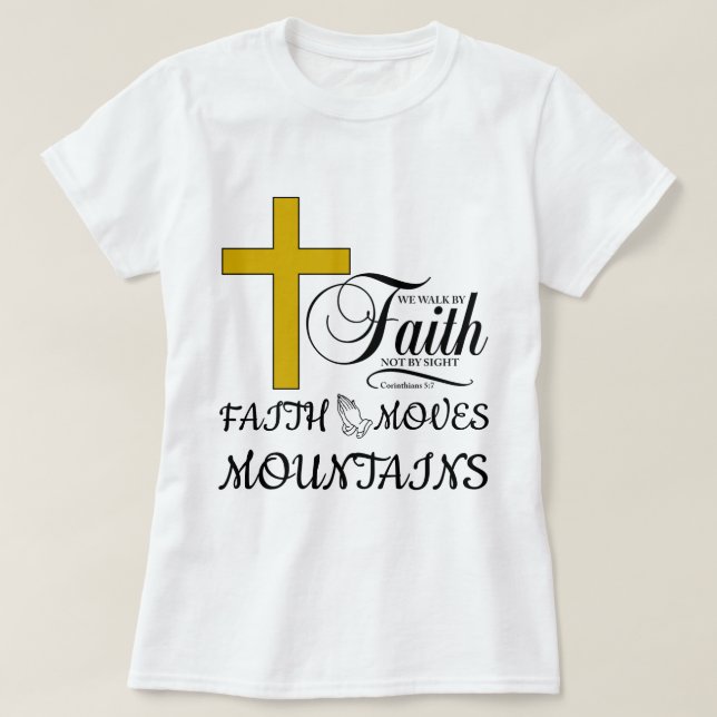 T-shirt Collection de cadeaux de foi (Design devant)