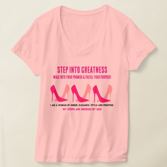 T-shirt Collection de cadeaux de foi - Dames (Poser)