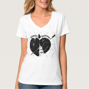 T-shirt Collection de chagrin silencieux.