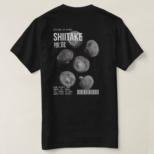 T-SHIRT COLLECTION DE CHAMPIGNONS (Design dos)