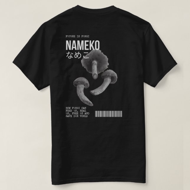 T-SHIRT COLLECTION DE CHAMPIGNONS (Design dos)