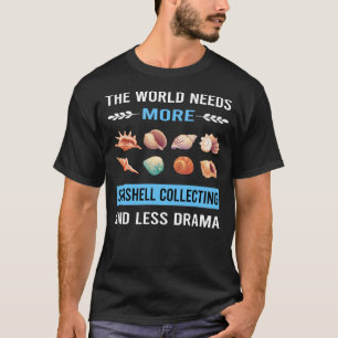 T-shirt Collection de coquillages Coquillages Coquillage C