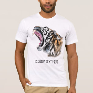 T-shirt Collection de dessins animaliers Big Tiger - Ajout