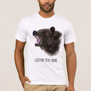 T-shirt Collection de dessins pour animaux gros ours - Ajo