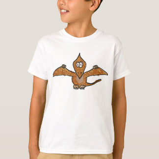 T-shirt Collection de dinosaure de ptérodactyle de crayon
