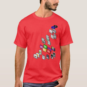 T-shirt Collection de jeu de pixel