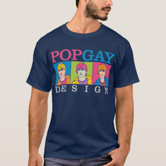T-shirt Collection de logo de conception de POPGAY