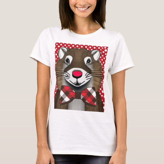 T-shirt Collection de marmottes (Devant)