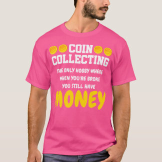 T-shirt Collection de Monnaies Passion Numismate Monnaie A