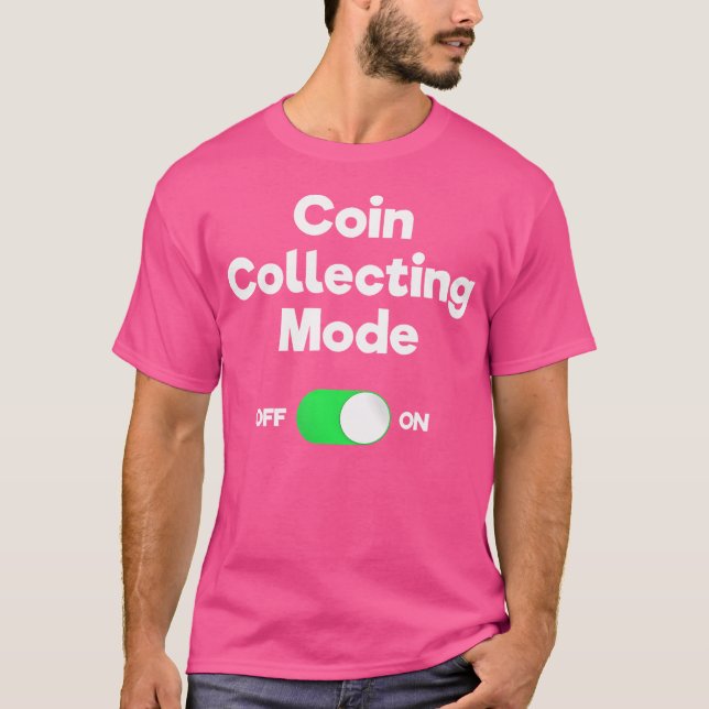 T-shirt Collection De Monnaies Pour Le Numismate Drôle (Devant)
