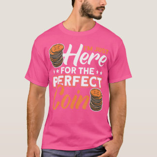 T-shirt Collection de pièces de monnaie Hobby Numismate Nu