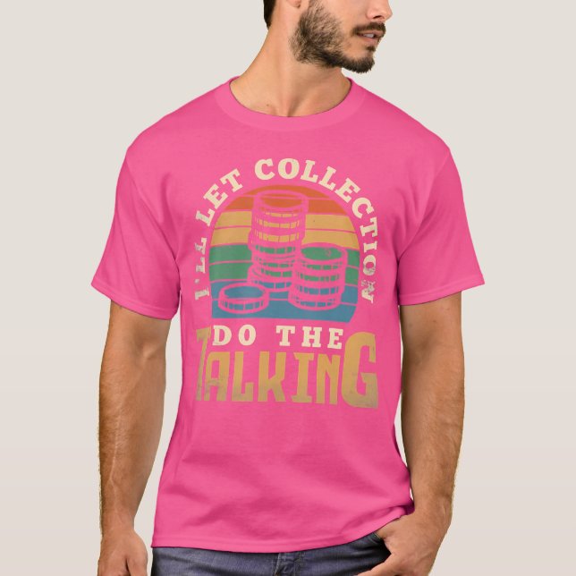 T-shirt Collection de pièces Numismate Numismatique Collec (Devant)