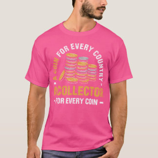 T-shirt Collection de pièces pour collectionneur de pièces