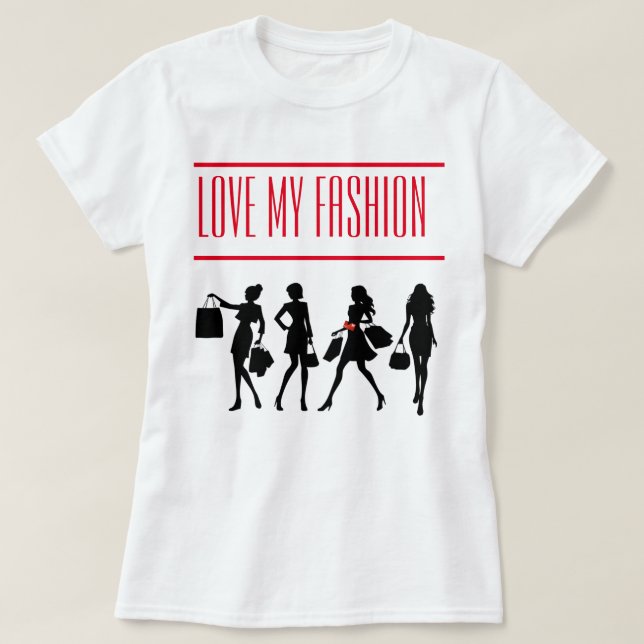 T-SHIRT COLLECTION DE REINE SHOPPING (Design devant)