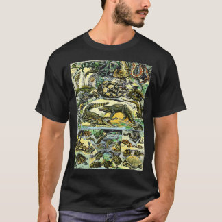 T-shirt Collection de reptiles Graphique Tortues Espèces d