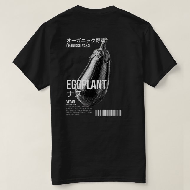T-SHIRT COLLECTION DE VEGAN (Design dos)