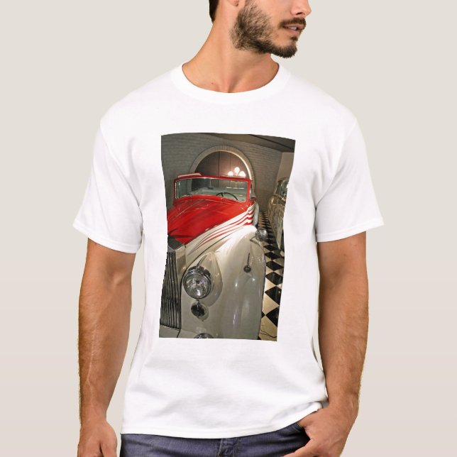 T-shirt Collection de voiture dans la base de Liberace et (Devant)