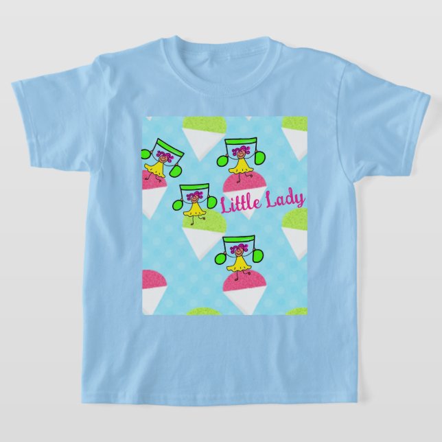T-shirt Collection d'expression pour enfants : Filles (Poser)