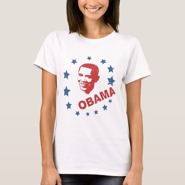 T-shirt Collection d'Obama (Devant)