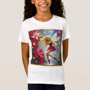 T-Shirt Collection Fée de Noël - Cheveux Blond Miel