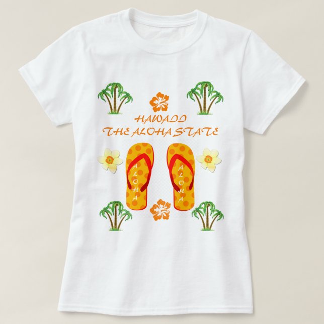 T-shirt Collection Hawaii Aloha (Design devant)