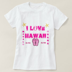 T-shirt Collection Hawaii Aloha Dames