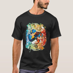 T-shirt Collection héritée du réseau de bataille de Mega