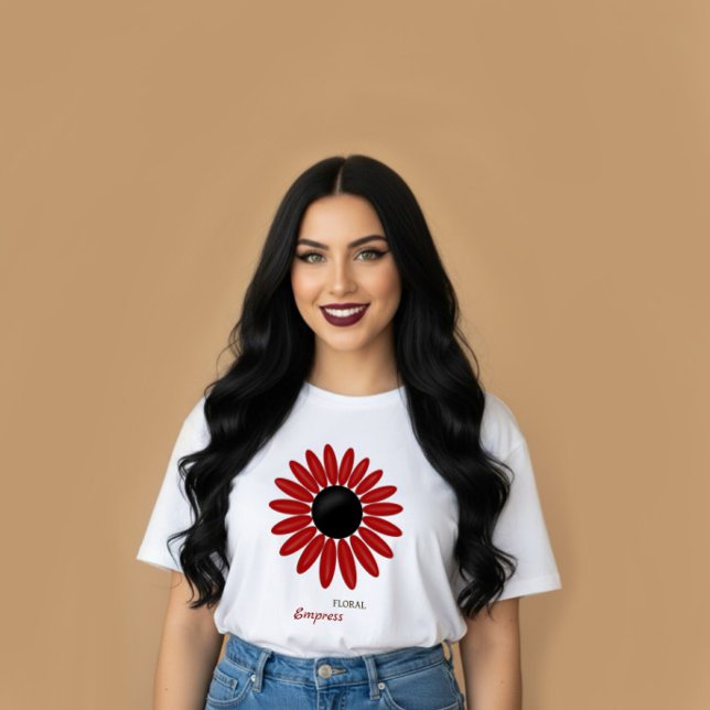 T-shirt Collection Impératrice Florale Douce (Créateur téléchargé)