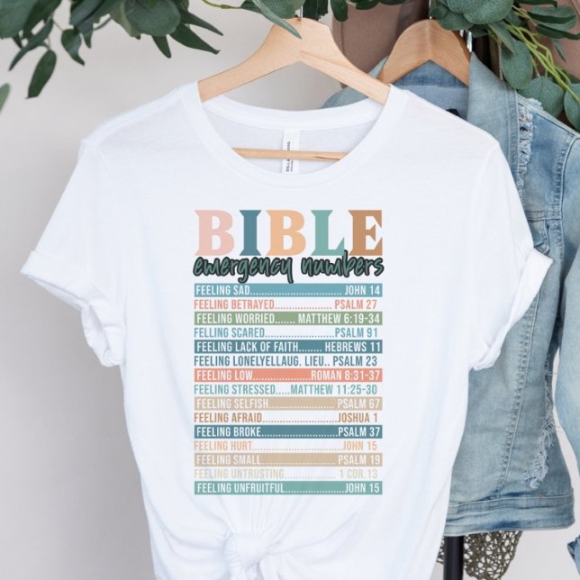 T-shirt Collection Inspirante d'Écritures bibliques (Créateur téléchargé)