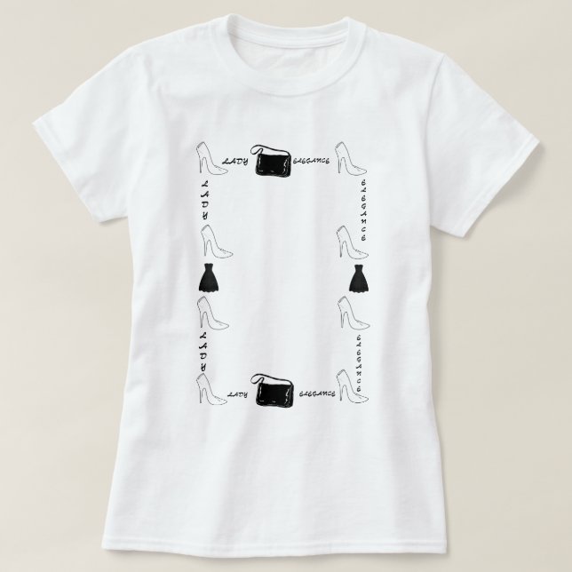 T-shirt Collection Lady Elegance - Dames (Design devant)