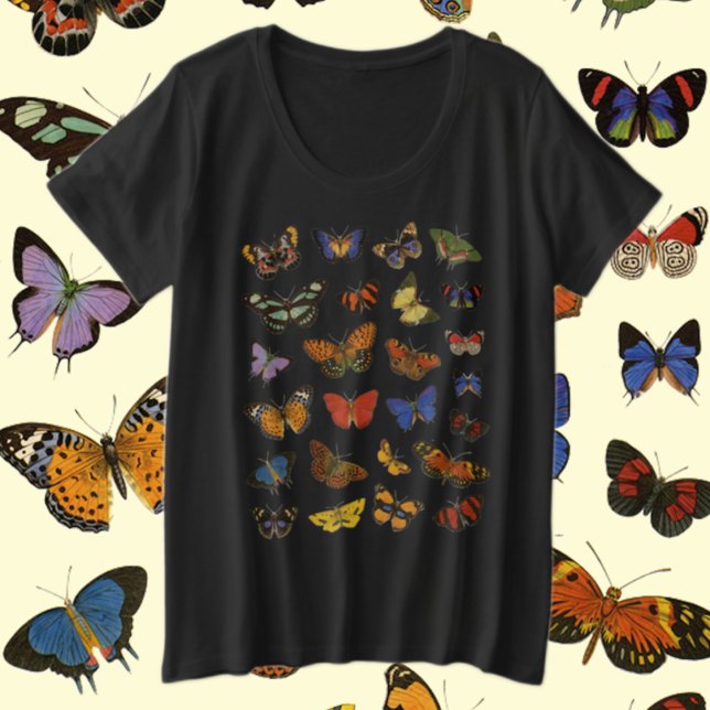T-shirt Collection papillon (Créateur téléchargé)