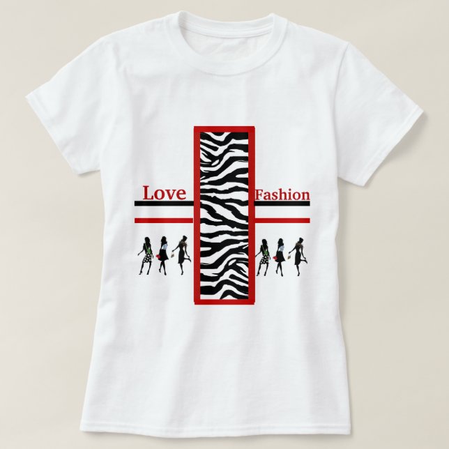 T-SHIRT COLLECTION REINE DU SHOPPING (Design devant)