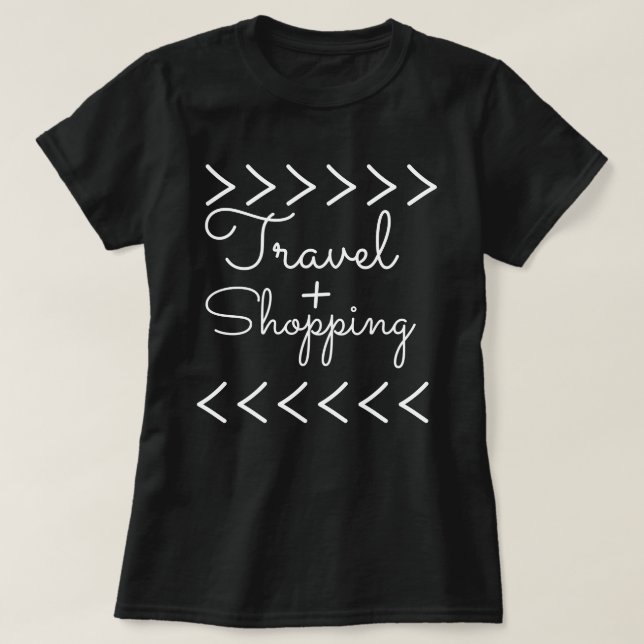 T-shirt COLLECTION REINE SHOPPING (Design devant)
