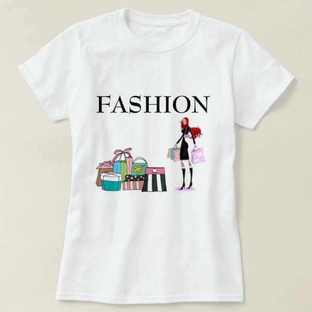 T-shirt COLLECTION REINE SHOPPING (Design devant)