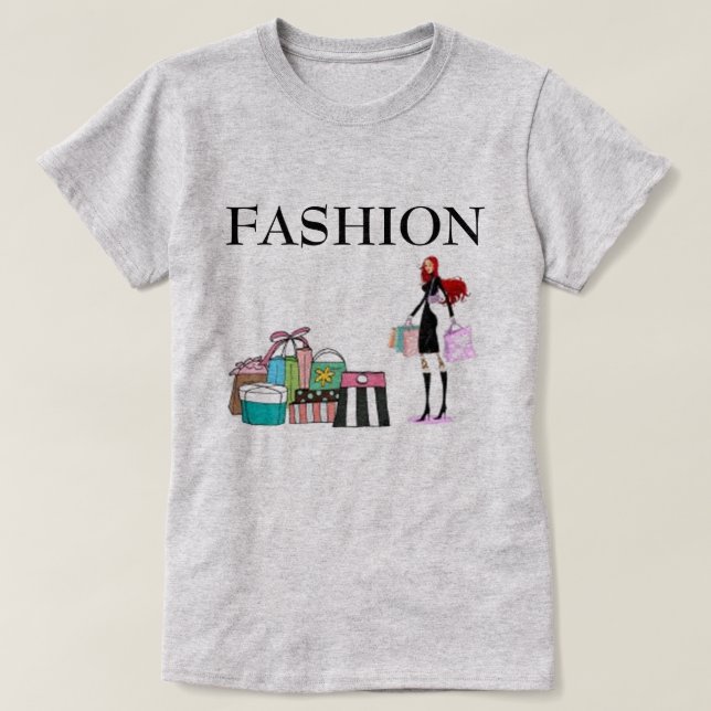 T-shirt COLLECTION REINE SHOPPING (Design devant)