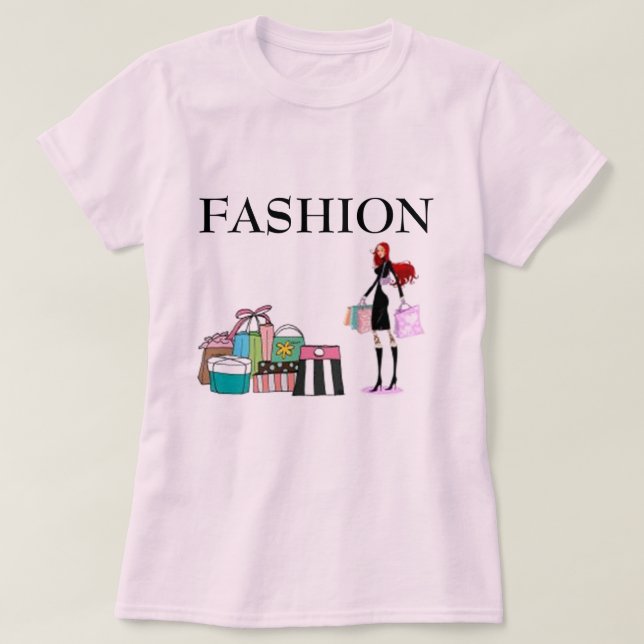 T-shirt COLLECTION REINE SHOPPING (Design devant)