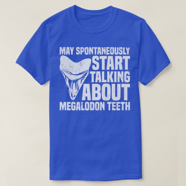 T-shirt Collection Requin Motiveth Citation pour un Megalo (Design devant)