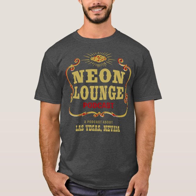 T-shirt Collection Rétro Neon Lounge - Le Tee Nugget (Devant)
