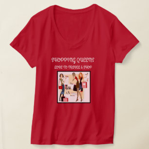 T-shirt Collection Shopping Queen - Dames