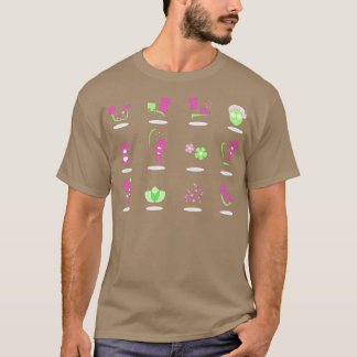 T-shirt Collection vectorielle d'icônes spa et bien-être